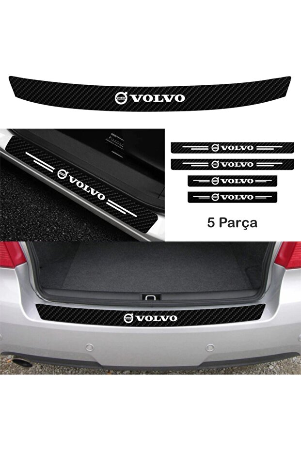 Volvo 850 Range and Door Sill Carbon Sticker (Set)