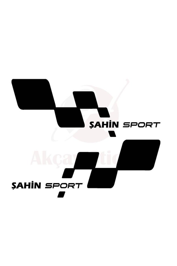 Compatible Accessory for Falcon Auto Side Sport Under Door Sticker Sag-Left Set Black 30*11 Cm
