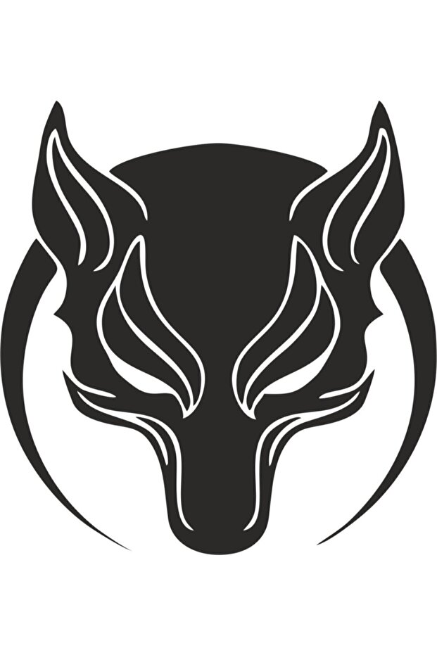 Börü Kurt Car Sticker Paste 20 cm Compatible