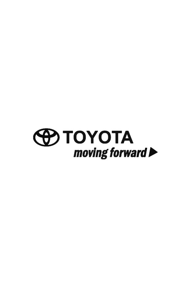 Toyota Moving Forward Logo Car Auto Rigging Wall Sticker 20cm