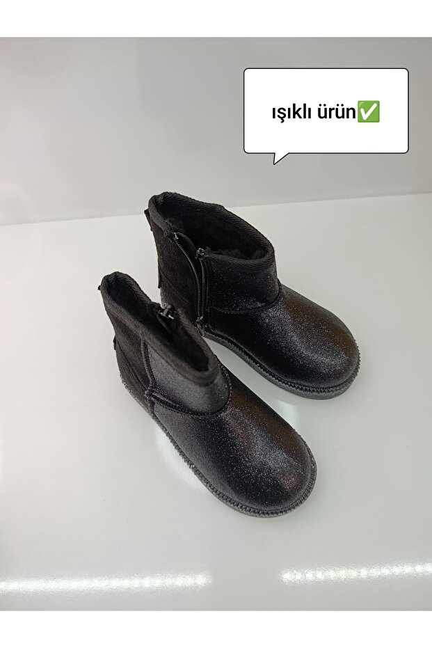 ışıklı çocuk botu kar botu - 4