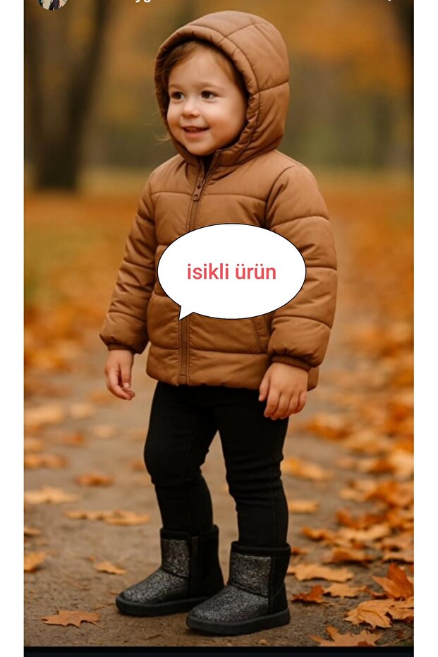 ışıklı çocuk botu kar botu - 3