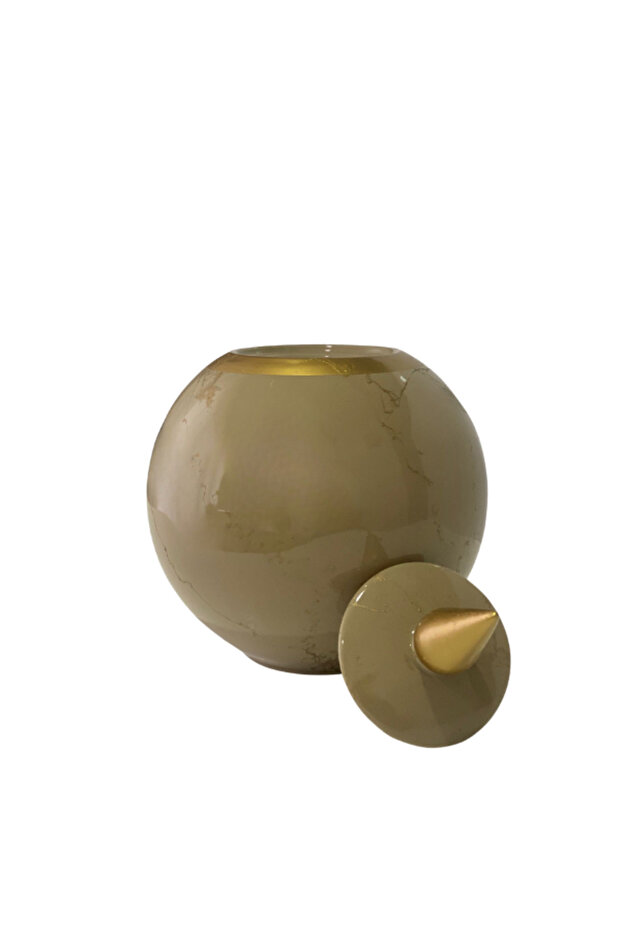 2li Küp Obje - Bej - 5