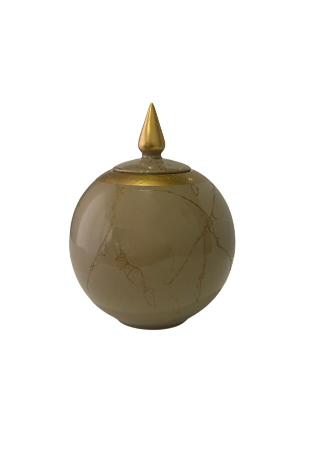 2li Küp Obje - Bej - 3