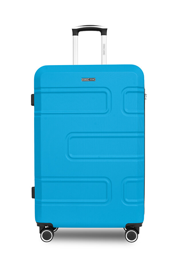 20-Inch Cabin ABS Hardshell Spinner Luggage – 10KG Lightweight 4-Wheel Suitcase Blue
