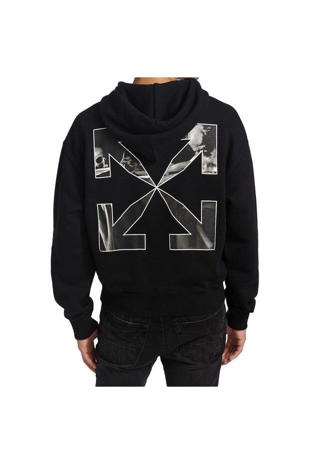 Off-White Siyah Erkek Sweatshirt - 3