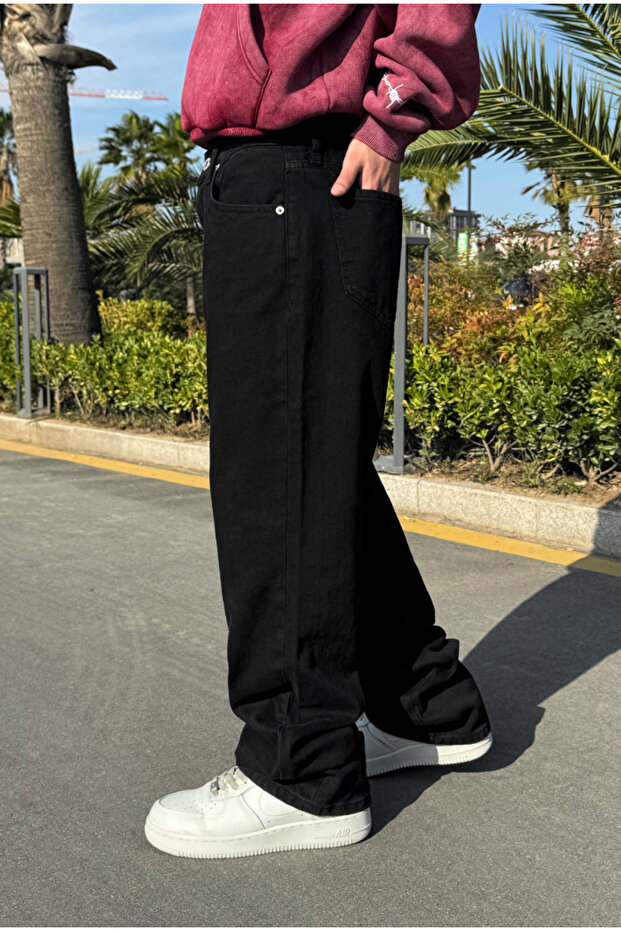 Blugi negri largi - 3