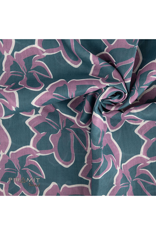 Eșarfă cu model natural - 2