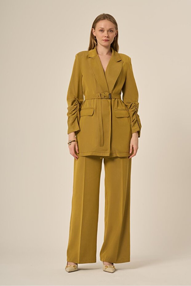 Women's Tensel Suit Yellow 31091