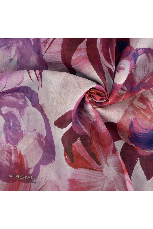 Eșarfă cu model natural - 2