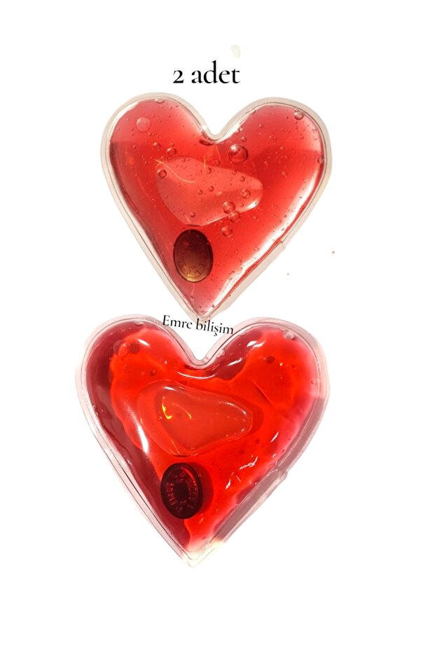El Isıtıcı JelCep Sobası Isıtıcı Kalp Şekilli El Cep Isıtma Pratik Soguk Kış Günlerinde 2 adet - 3