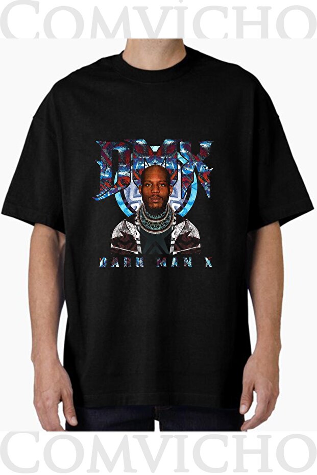 تي شيرت مطبوع بتصميم dmx v4 للجنسين