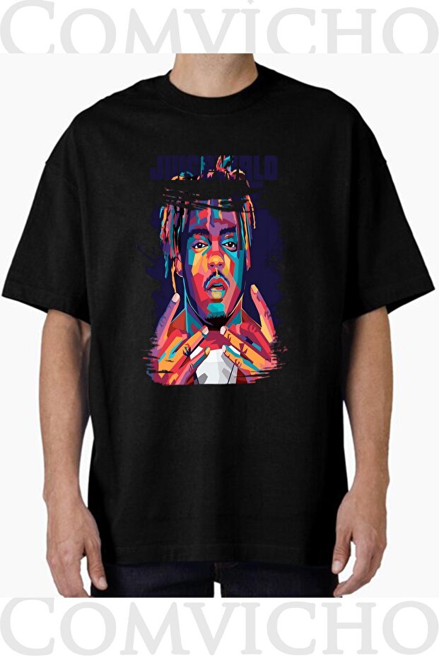 Unisex Juice Vrld V3 Design Printed Oversize T-Shirt