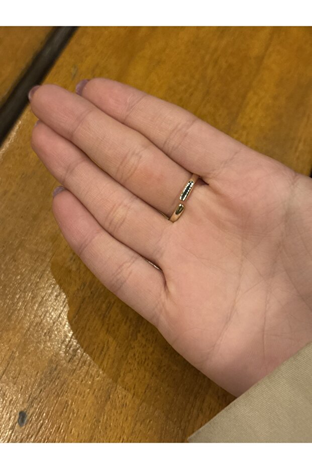 خاتم قابل للتعديل بثلاث زهور - 6