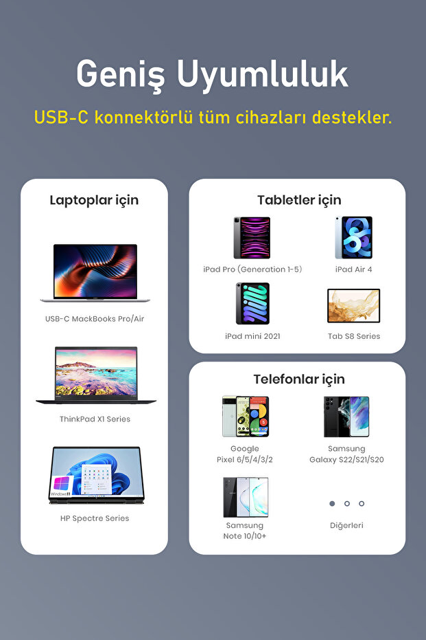 Magline Type-c To Type-c 140w Pd3.1 Led Ekranlı Örgülü 1.2m Süper Hızlı Şarj Ve Data Kablosu - 8