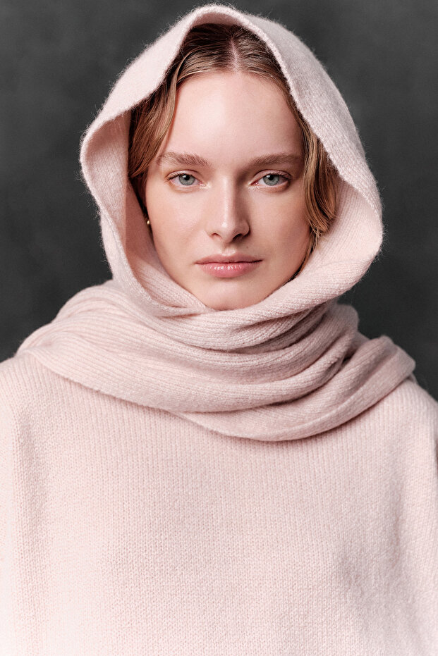 YUMUŞAK ATKI PEMBE - 1