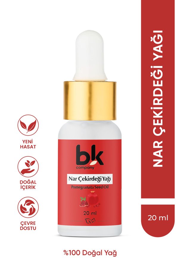 Pomegranate Seed Oil 100% Pure - Eye Contour Radiance and Firming, Anti-Wrinkle Serum 20 ml