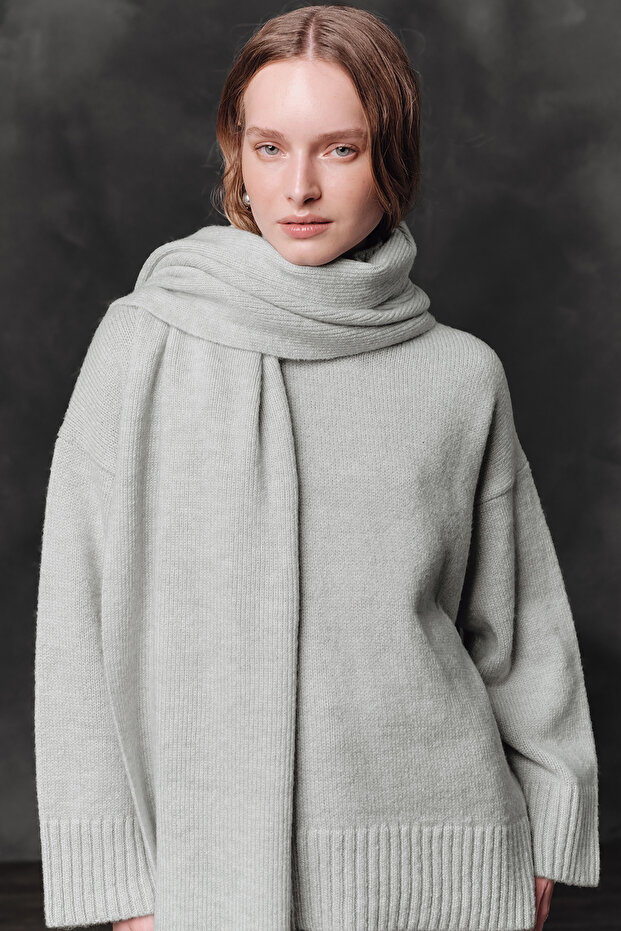 YUMUŞAK ATKI MAVİ - 1