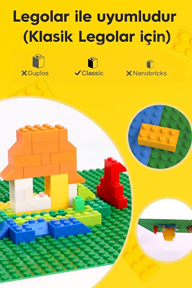 Yapı Oyuncak Uyumlu Siyah Tabla - 2