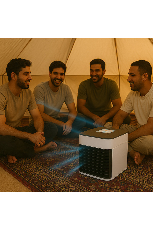 Portable camping air conditioner