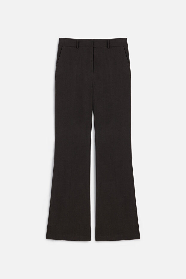 FLARE PAÇA KLASİK PANTOLON ACI KAHVE - 2