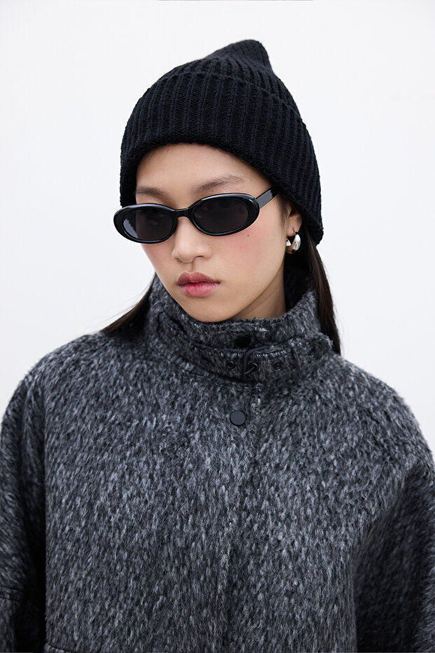 Anthracite Chelsea Bomber Coat - 5