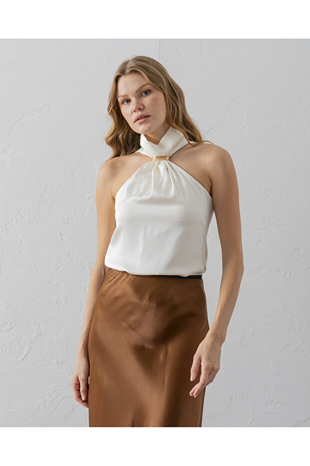 - FUSTA LUNGA DE SATIN - - 6