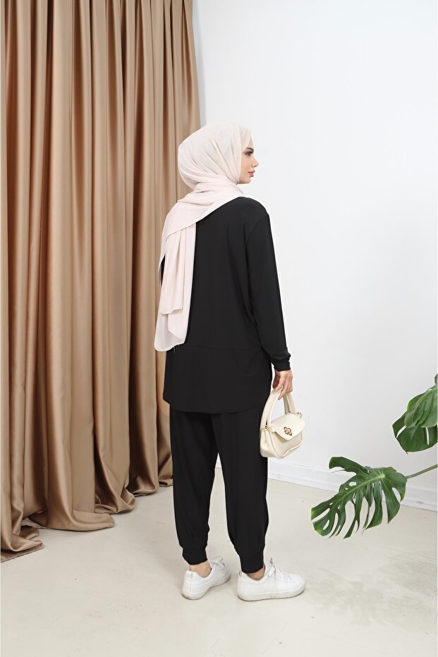 طقم شالوار كامل من تشيمالي - 6