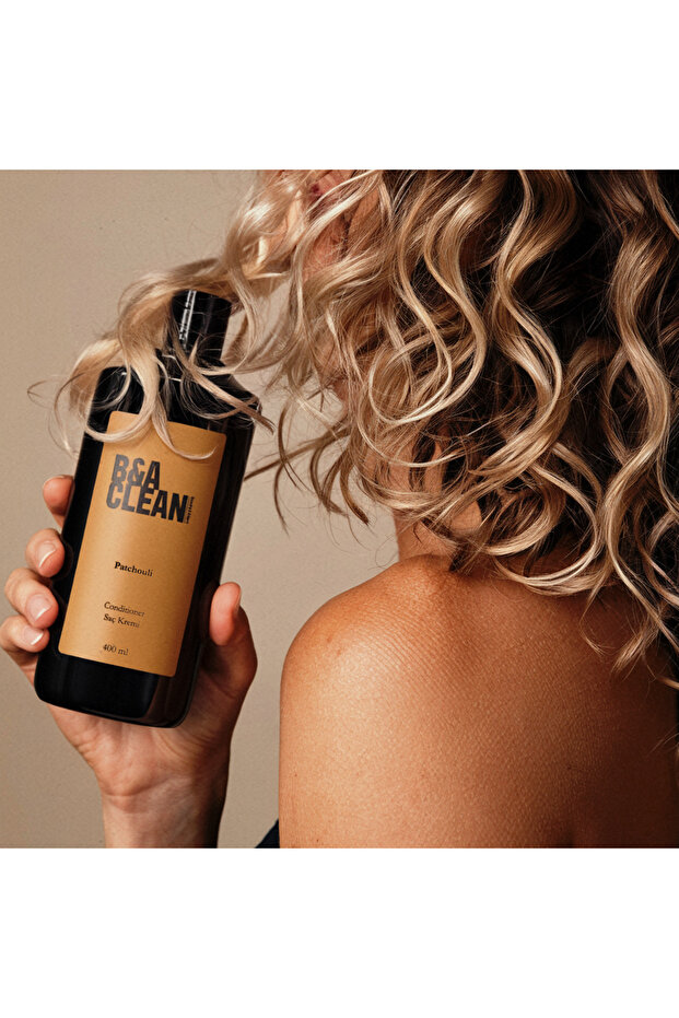 بلسم مكثف للشعر بخلاصة الباتشولي - 400 مل - تركيبة بسيطة، مناسبة للاستخدام اليومي - 4