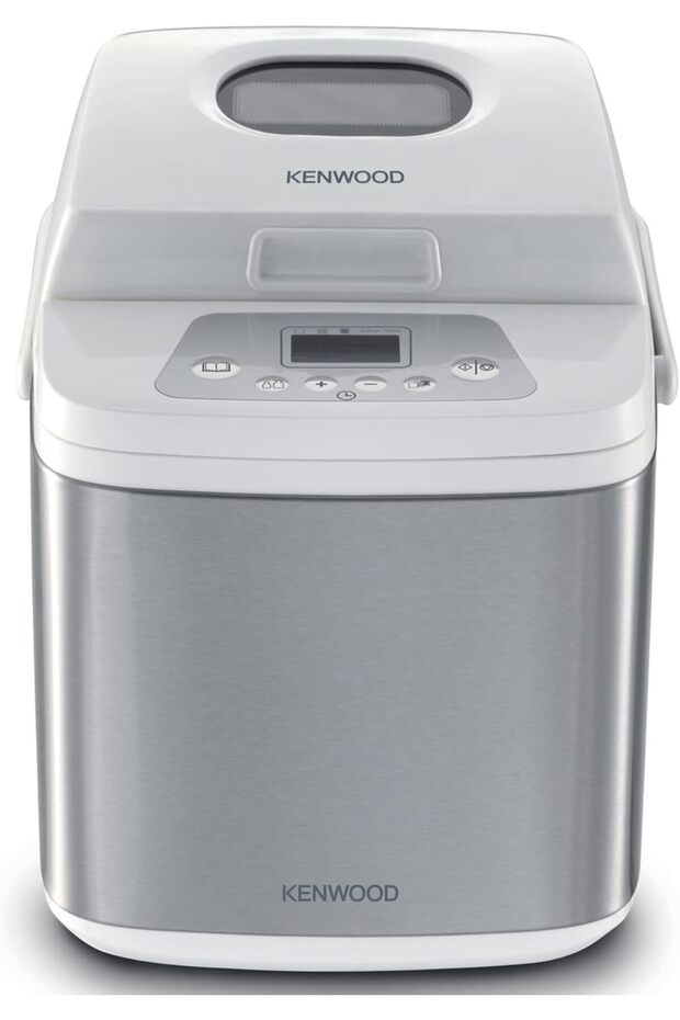 19-in-1 Automatic Bread Maker with Digital Timer, 19 Programs, and 15-Hour Delay – White/Silver - 2