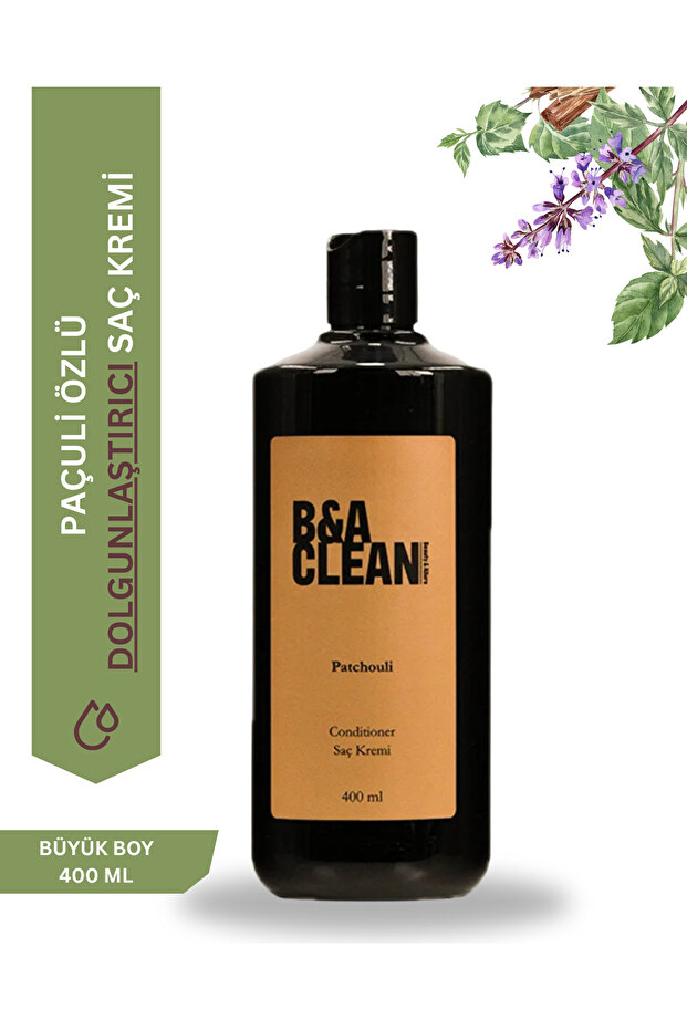 بلسم مكثف للشعر بخلاصة الباتشولي - 400 مل - تركيبة بسيطة، مناسبة للاستخدام اليومي - 1