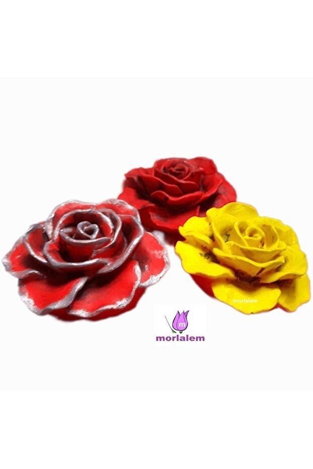 6.5cm Rose Flower, Flower Silicone Mold K-960, Stone Powder Soap Gypsum Candle Mold