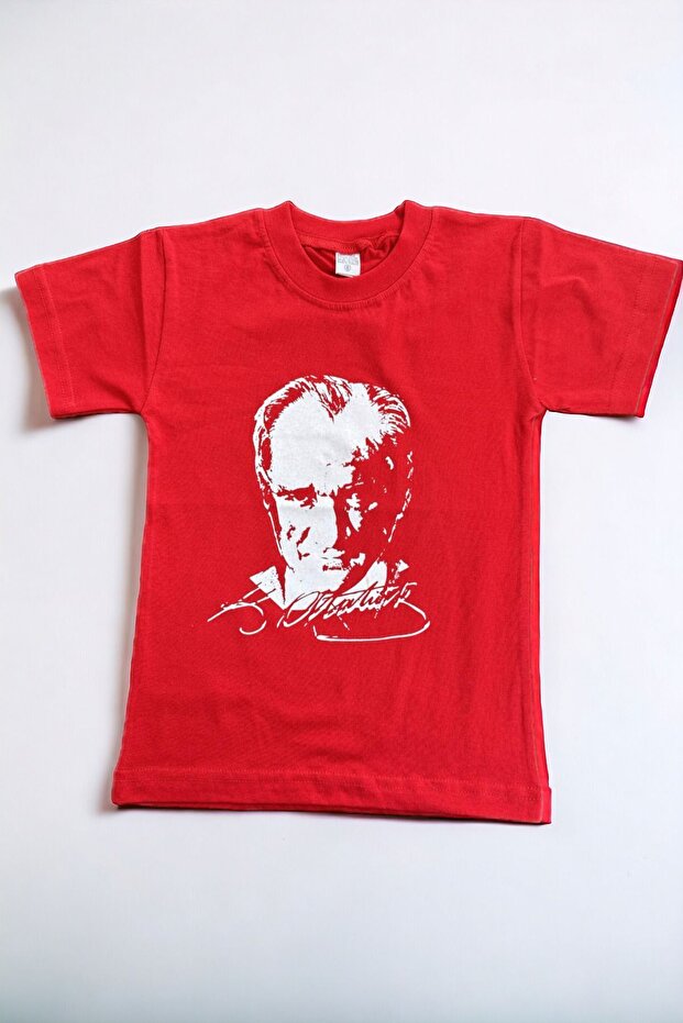 23 April Concept - Atatürk T-Shirt (Cotton Fabric)