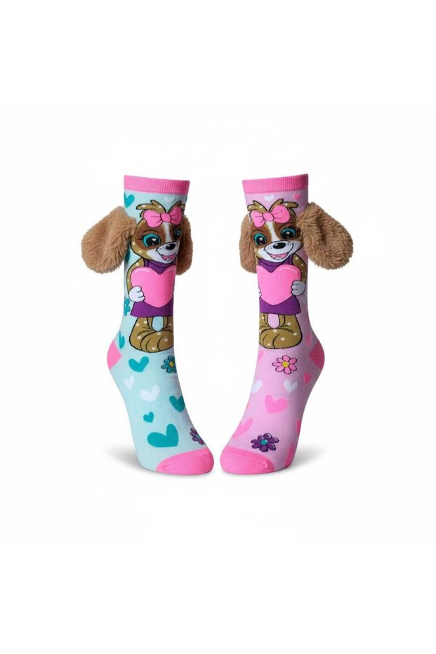 6-12 Years Old Girl's 3D Figure Socks