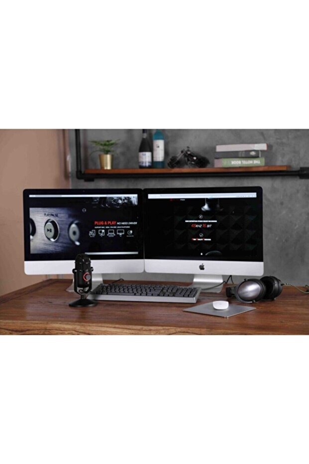 Mdrill Zero Plus Siyah Usb 96khz 24bit 3,5mm Ses Kontrollü Profesyonel Yayıncı Kayıt Mikrofonu - 8