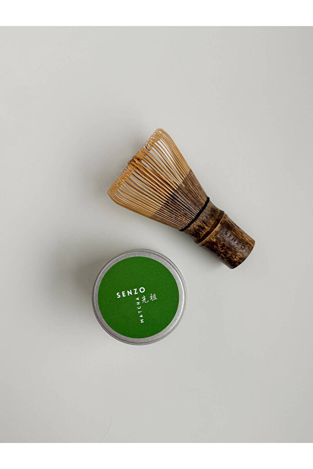 Matcha & Dark Bambu Whisk Seti - 6