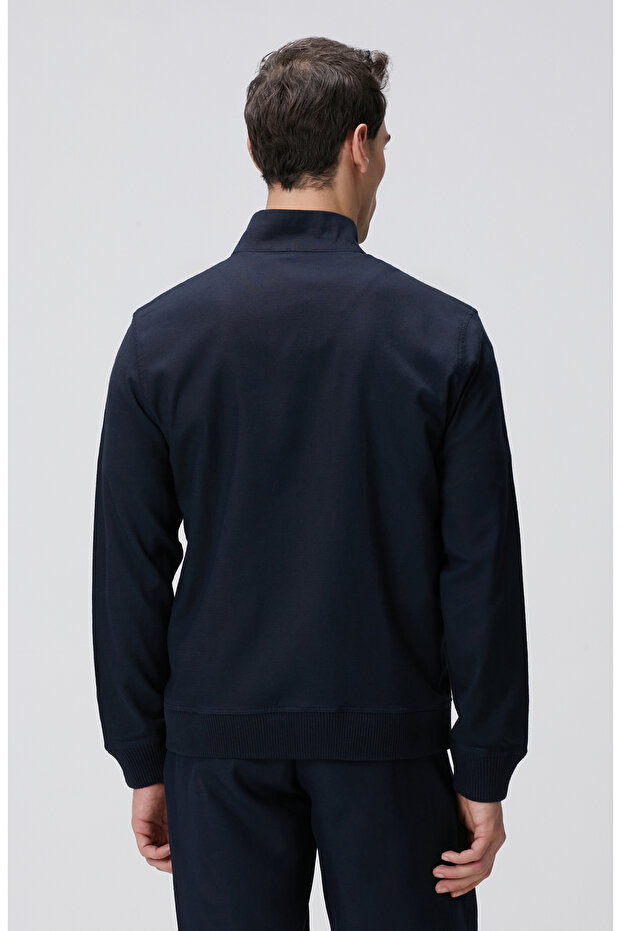 Lacivert Sweatshirt - 5