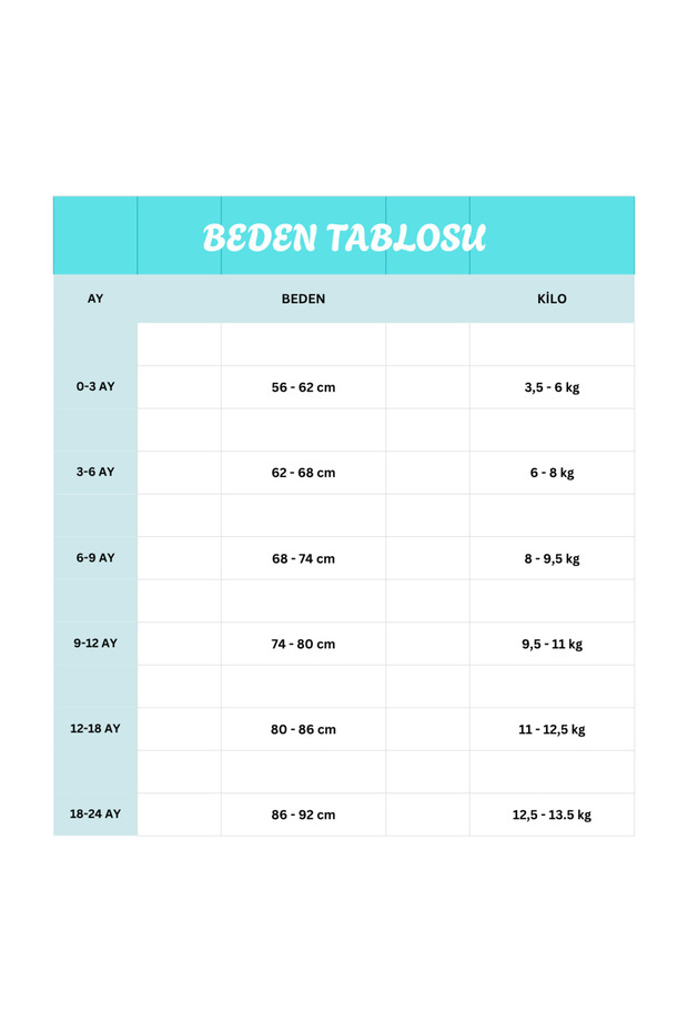 Harf Baskılı Bebek Tulum - 5