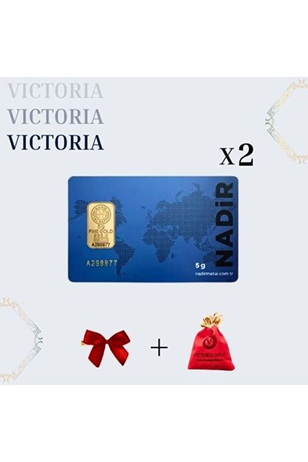 2 Adet 5 gr 24 Ayar 995 Altın - 1