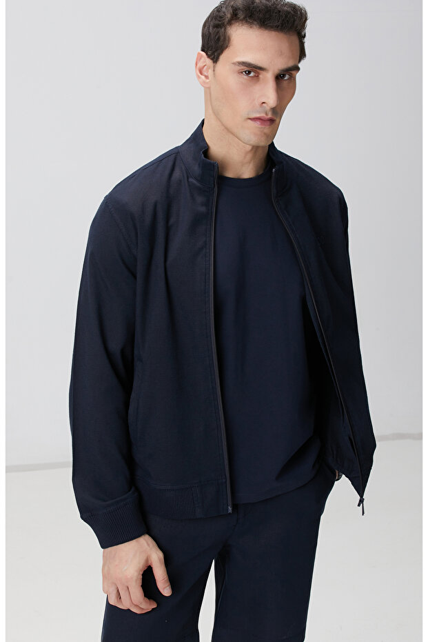 Lacivert Sweatshirt - 2