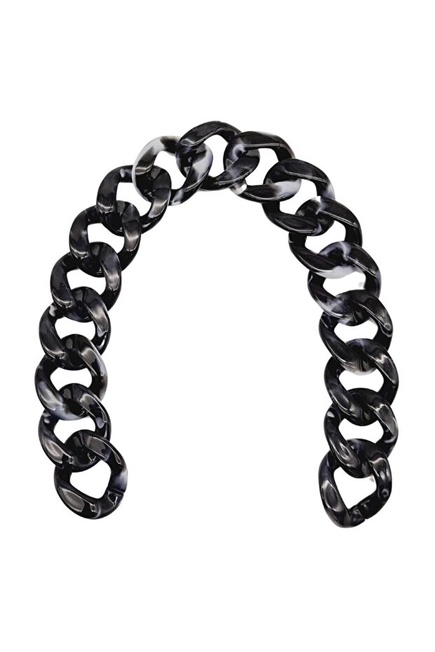 Angel Bag Accessory 41 cm Acrylic Chain Smoked Black Color