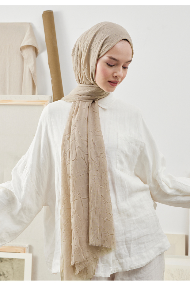 Bambu Şal Tas Rengı - 2