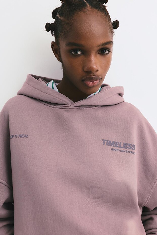 Kapüşonlu Timeless sweatshirt - 5