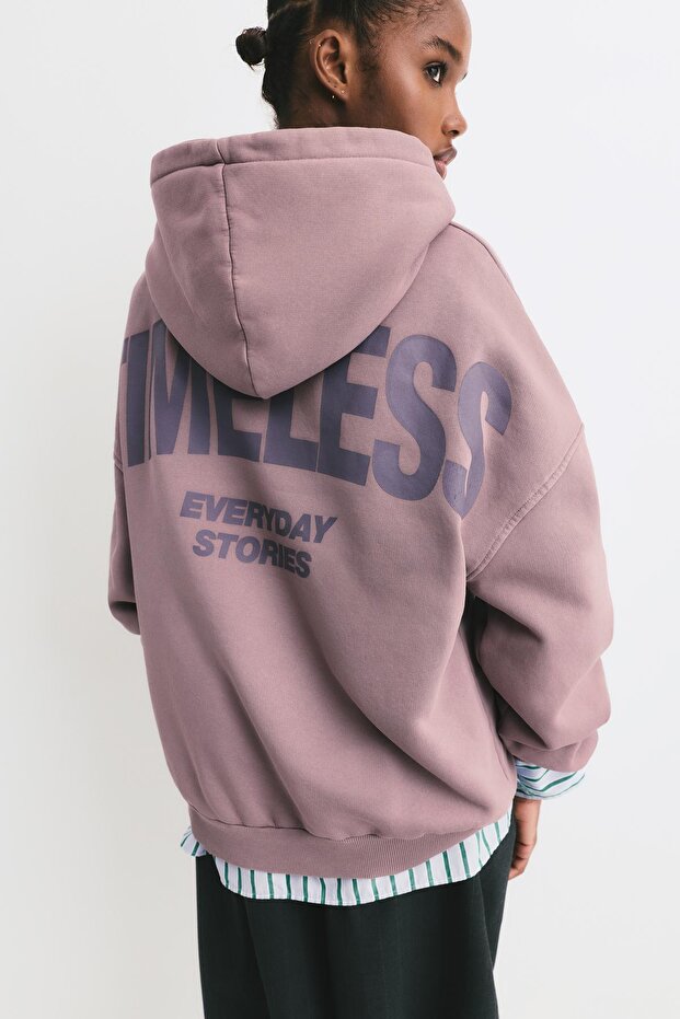 Kapüşonlu Timeless sweatshirt - 4