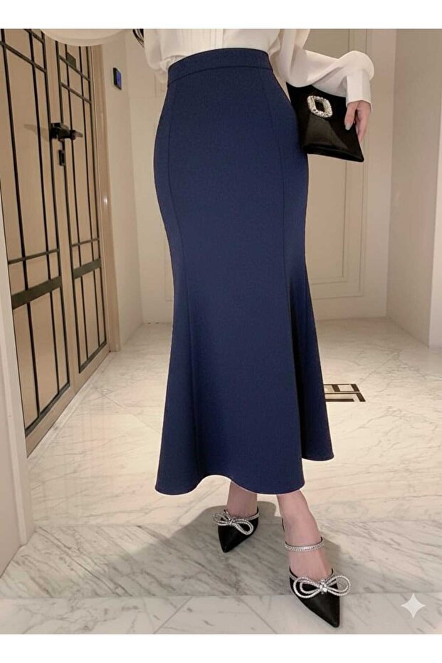 Plus Size Slimming Hijab Fish Skirt