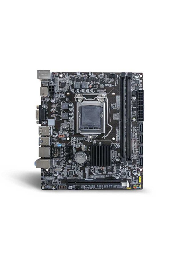 WorkProf R H110 Sata Ddr4 2133MHz Usb 2.0 Vga Hdmi Ses Lan 1151P 6.7 Gen Anakart - 3