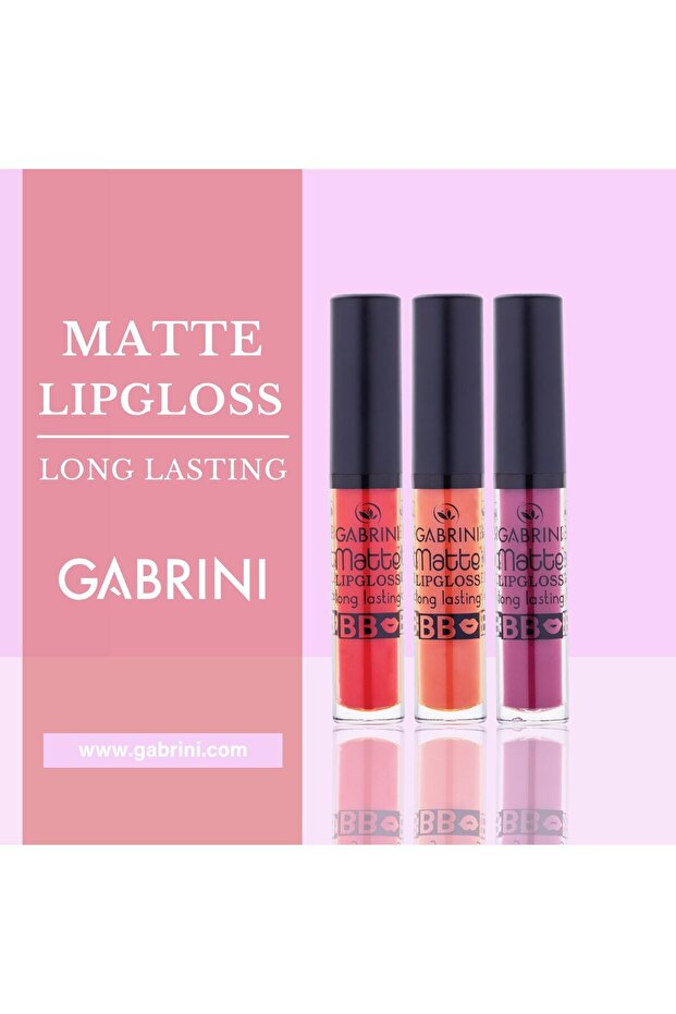 08 Model Matte Lipgloss - 5