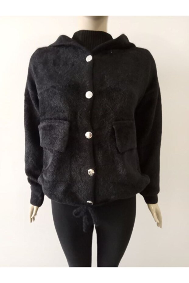 Kadın Kapüşonlu Ceket - 4