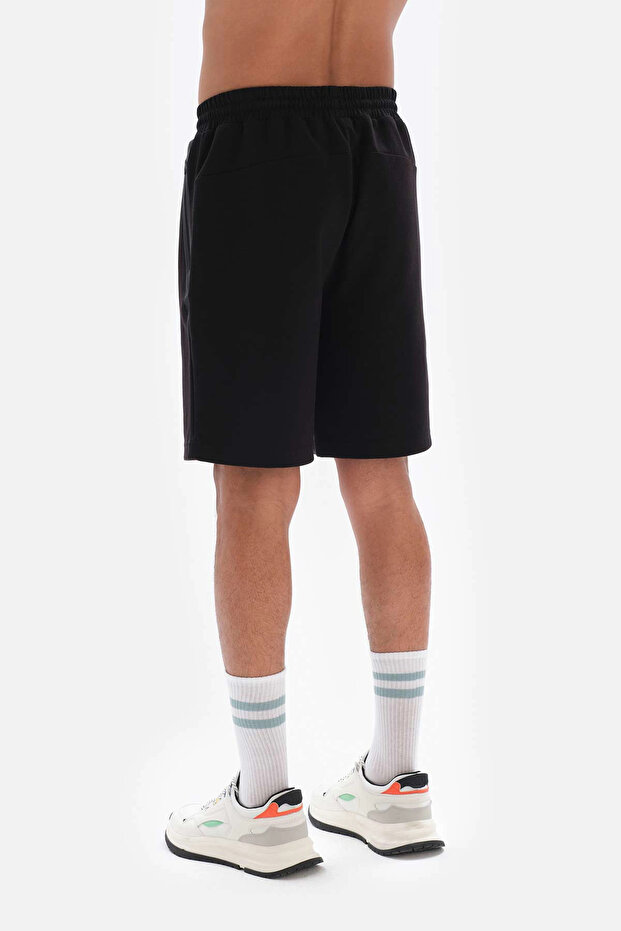 Siyah Active Erkek Spor Şort - 7