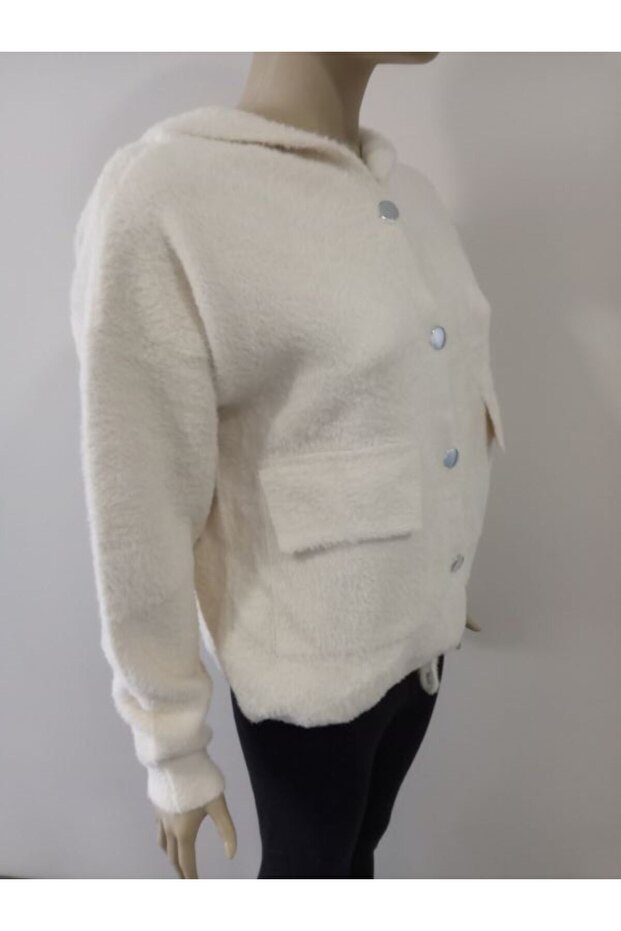 Kadın Kapüşonlu Ceket - 4